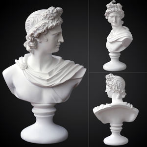 家の装飾エポキシ樹脂バスト像 - Product Image 5