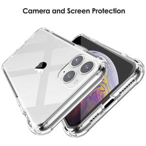 Nouveau arrivé clair bords renforcés TPU pare-chocs anti-rayures étui de téléphone pour <span class=keywords><strong>iphone</strong></span> <span class=keywords><strong>12</strong></span> - Product Image 5