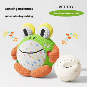 Köpek Oyuncak Elektrikli Zıplayan Top Evcil Hayvan Kendi Kendine Eğlence Sıkıntıyı Giderir Ses Çıkaran Yavru Diş Çıkarma Çiğneme Dirençli - Product Image 3