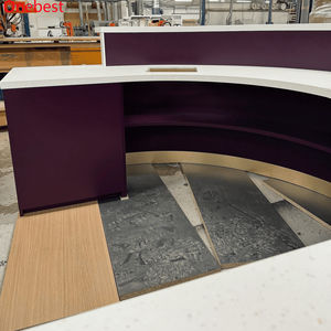 China Fábrica Melhor Preço Direto Round <span class=keywords><strong>Bar</strong></span> Counter Corian Mármore Quartz Stone <span class=keywords><strong>Countertops</strong></span> para Casa - Product Image 3