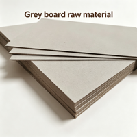 Vente en gros d'usine, carton gris laminé mat écologique et recyclable de 0,5/1/1,5/2/2,5/3/4/5 mm, 300/400 g, boîtes rigides personnalisables