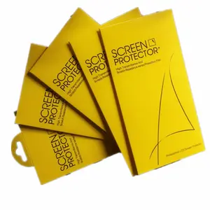 Caja de papel de película de vidrio templado para teléfono móvil, caja de embalaje protectora de pantalla, cargador de impresión, caja de embalaje de papel para auriculares - Product Image 1