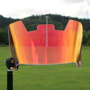 Nueva llegada Universal Anti-niebla Eye Shield Visors American Football Visor para jóvenes y adultos Casco de fútbol Facemask - Product Image 6