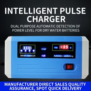 <span class=keywords><strong>Chargeur</strong></span> de <span class=keywords><strong>batterie</strong></span> 12V/24V à détection automatique pour voitures <span class=keywords><strong>et</strong></span> motos - Product Image 2