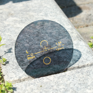 Lente óptica fotocromática uv420 taizhou thinkey, 12/14/17mm, bloco azul e fotocrômico 1.56 - Product Image 3