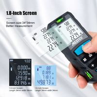 Télémètre laser miniature Mestek, outil de mesure portatif, télémètre laser avec rétroéclairage LCD, télémètre laser numérique