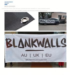 Malla Impresa Personalizada para Cercas de Construcción, Publicidad Exterior, Lona de Vinilo de PVC Resistente - Product Image 4