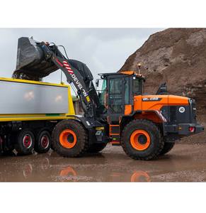 <span class=keywords><strong>Chargeur</strong></span> hydraulique de terrassement de 15,5 tonnes DL280-7 avec attache rapide et <span class=keywords><strong>fourche</strong></span> <span class=keywords><strong>à</strong></span> palettes <span class=keywords><strong>pour</strong></span> travaux logistiques industriels - Product Image 6