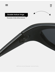 Gafas de Sol Envolventes <span class=keywords><strong>Retro</strong></span> Y2K Futuristas con Logotipo Personalizado Estilo Punk, para Ciclismo al Aire Libre, Deportivas, para Hombre y Mujer - Product Image 5
