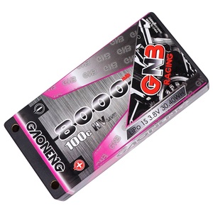 Batería LiPo RC de Alto Voltaje GNB GAONENG 1S 8000MAH 100C 3.8V HV LiHV 2024, Paquete de Baterías de Alto Voltaje 4.35V para Carreras de Autos RC - Product Image 1