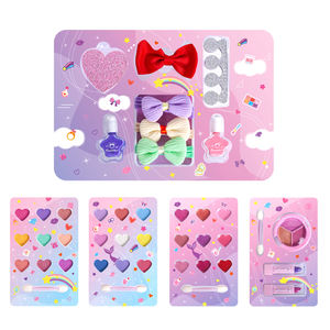 Nàng Tiên Cá Thiết Kế <span class=keywords><strong>2026</strong></span> Cô Gái Đồ Chơi Bất Mỹ Phẩm Hộp <span class=keywords><strong>Eyeshadow</strong></span> Son Môi Trang Điểm Bộ Quà Tặng Cho Giả Vờ Chơi Với 3 Lớp Nhôm Trường Hợp - Product Image 3