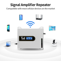 Penguat sinyal ponsel triband 850 1800 2100 mhz, perangkat penggunaan universal
