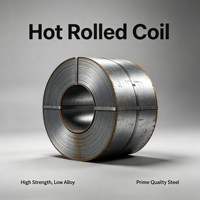 Bobine d'acier allié laminé à chaud (grade Q235B/Q275B) épaisseur 1,5-14 mm pour la soudure et le pliage des cadres de machines minières et des installations de concassage