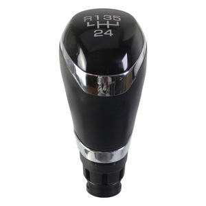 Car Gear <b>Shift</b> <b>Knob</b> For 2016 Chevrolet Cruze Black Leather 5 6 Speed Ergonomic Design - Product Image 3