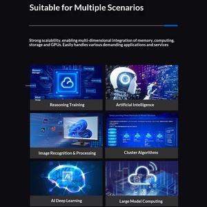 เซิร์ฟเวอร์ AI รุ่น Langchao Blade NF5468M7 M6 M5 สำหรับการฝึกอบรม Deep Learning พร้อม GPU 8 ตัว รุ่น 5468m7 - Product Image 4