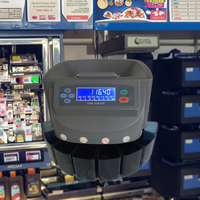 C318 trieur de pièces de monnaie pour montants totaux trieur de devises compatible avec plusieurs pays