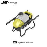 Cadre de drone agricole JIS 20L NV20 adapté à la pulvérisation d'ensemencement pliable et Portable quadrirotor fumigation engrais UAV