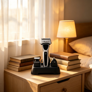 ANBOLIFE <span class=keywords><strong>Tondeuse</strong></span> et <span class=keywords><strong>tondeuse</strong></span> à barbe professionnelle 5 en 1 pour usage domestique, rasoir nasal sans fil pour hommes, ensemble de toilettage - Product Image 6