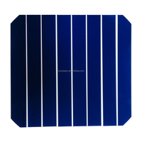 Oferta Especial: Celda Solar Monocristalina Sunpower Tipo N de Alta Potencia, Oblea Cruda de 161.7mm (1/2 Corte) para Panel Solar Personalizado