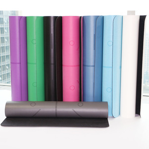 เสื่อโยคะยงจิน สีพื้น ยางกันลื่น สำหรับออกกำลังกายในสตูดิโอโยคะ - Product Image 3