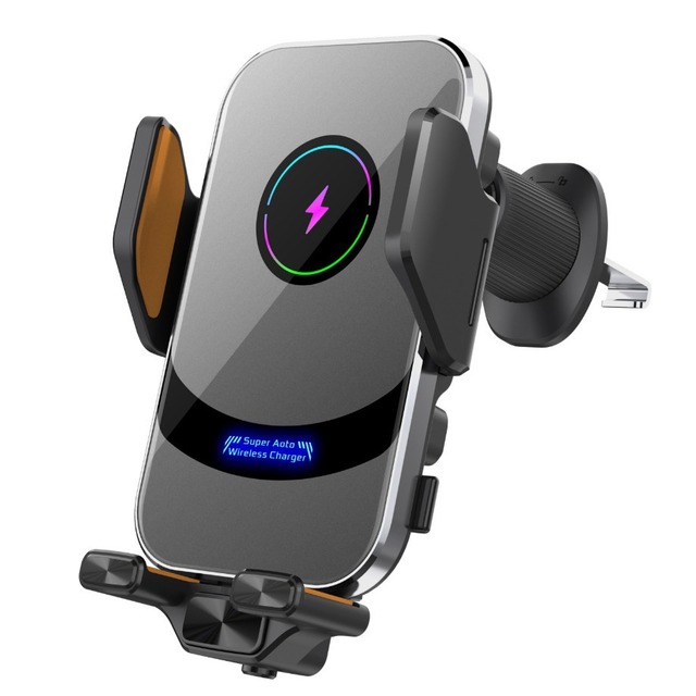 Electric Smart Car Wireless Charger with Fast Charging for Technology-Phone Holder & Car Mount