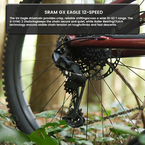 <span class=keywords><strong>Bicicleta</strong></span> de Montaña de Carbono 29er con Suspensión Completa, 12 Velocidades, Frenos de Disco Hidráulicos, para Trail y Enduro - Product Image 5