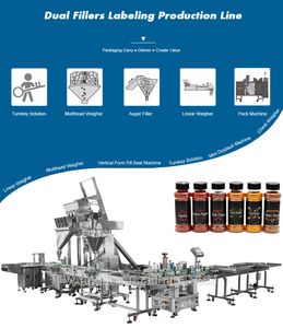 5g 10g 50g 100g小型多头<span class=keywords><strong>4</strong></span> 6头线性秤种子米豆称量灌装秤包装机 - Product Image 3