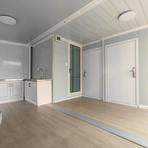 Maison conteneur préfabriquée, extensible et pliable, solaire, 20 pieds, portable, pour usage commercial ou scolaire, mini-maison modulaire respirante, garantie 2 ans - Product Image 3