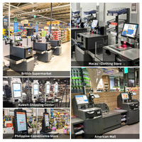 Kioscos de Pago con Pantalla Táctil Personalizables de 15 Pulgadas, Nuevo Lanzamiento 2026, para Autoservicio, 1024*768, con Soporte