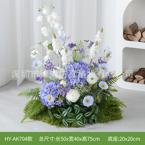 ช่อดอกไม้ประดิษฐ์กรีนเวย์ 30 ซม.-100 ซม. ตกแต่งภายในบ้าน สไตล์คันทรี่ ธรรมชาติ เรียบง่าย หรูหราเบาๆ - Product Image 4
