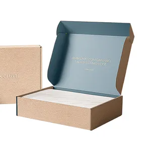 Custom Fancy Design Luxury Best Price Black Packaging Shipping Mailer Boxes