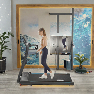 Electric Under Desk Treadmill <b>Walking</b> <b>Pad</b> LED Display Adjustable Speed Portable Manual Incline Home Office Fitness - Product Image 3
