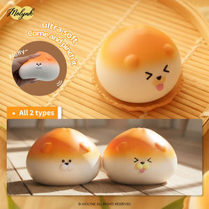 ของเล่นบีบ MOLYNK รุ่น Duowang Dog Series PU สควิชชี่ นุ่มมาก คืนรูปช้า กล่องสุ่ม พรีเมียม บรรเทาความเครียด ของสะสม ตกแต่งโต๊ะทำงาน สำหรับเด็กหญิง เด็กชาย - Product Image 1