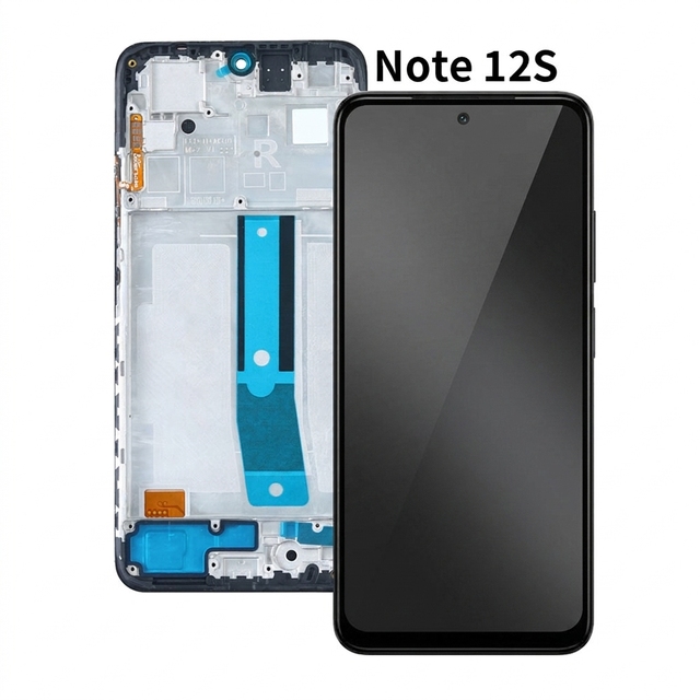 Lcd Display for Redmi Note 12s Screen Incell with Frame for Redmi Note 12s Display Wholesale Phone Screen Replacement