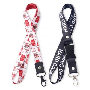 Vente flash : Cordons de téléphone personnalisés avec logo, en polyester, avec anneau en silicone et impression offset - Product Image 4