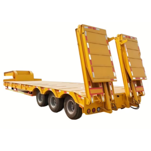 Fabricant Professionnel – Vente de Semi-<span class=keywords><strong>Remorque</strong></span> Laveuse de Terre à Plateau Bas Robuste à <span class=keywords><strong>2</strong></span>/3/4 <span class=keywords><strong>Essieux</strong></span> pour Excavatrice - Product Image 1