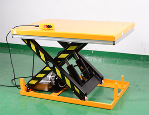 1T 2T 4T Platform angkat garpu ganda listrik tetap, gunting Platform hidrolik mengangkat otomatis - Product Image 6