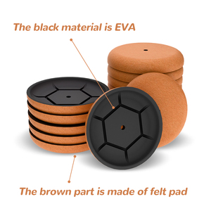 Coussinets mobiles <span class=keywords><strong>de</strong></span> meubles <span class=keywords><strong>en</strong></span> <span class=keywords><strong>feutre</strong></span> réutilisables robustes diapositives ménagères rondes <span class=keywords><strong>pour</strong></span> les sols <span class=keywords><strong>de</strong></span> maison housses <span class=keywords><strong>de</strong></span> <span class=keywords><strong>protection</strong></span> <span class=keywords><strong>de</strong></span> qualité supérieure <span class=keywords><strong>pour</strong></span> meubles - Product Image 2