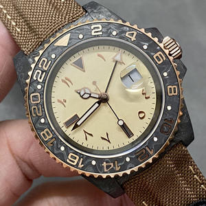 Reloj Mecánico de Lujo con Fibra de Carbono, Automático V2, Ligero, Doble Hora, con Movimiento 3285 y Fondo Transparente - Product Image 2