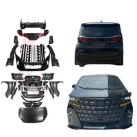 Kit de modernisation de pare-chocs Alphard Série 30-40, style 2024, fixation par boulons, ajustement universel, nouvelle version