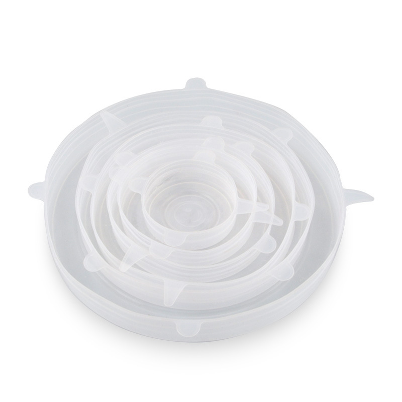 White smiley face 6-piece set