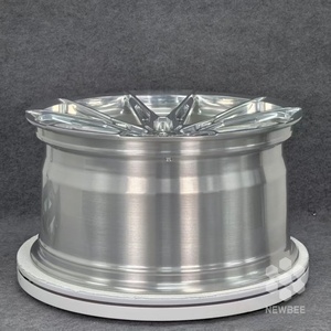 722Auto Jantes forgées monobloc 20-22 pouces à rayons multiples 5x112 5x120 5x130 finition satin brossé pour <span class=keywords><strong>Porsche</strong></span> Taycan Audi <span class=keywords><strong>E</strong></span>-<span class=keywords><strong>tron</strong></span> <span class=keywords><strong>GT</strong></span> Mercedes - Product Image 3