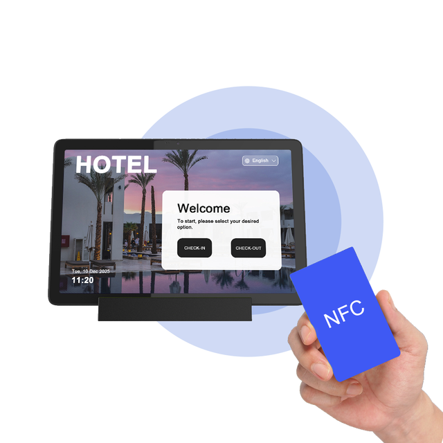 10 Inch Tablet with Front Nfc Reader Android Pos Tablet with 4G Sim Card Tablet Pos Terminal