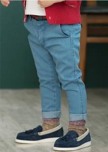 Hot Top <span class=keywords><strong>puritan</strong></span> Elastic Waist Casual Jeans Hosen Großhandel Pocket Boys Jeans - Product Image 5