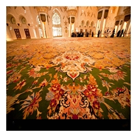 Tapis de prière pour mosquée en polypropylène ou acrylique, tapis Wilton Axminster, tapis de prière pour mosquée