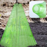 Cloches de jardin Offre Spéciale Cloches réutilisables pour plantes Protection contre le soleil Gel Escargots Dôme en plastique Couverture végétale