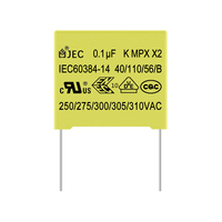Antiparasite Mpx Film Boîtier En Plastique Condensateur x2 Condensateur 275v 394 résine d'étanchéité Condensateur 0.39uf