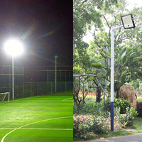Lampu Sorot Kamera Tenaga Surya, Lampu Sorot Koneksi Wifi dengan Sensor Gerakan Sistem Energi Surya 100W 200W 300W 400W Tahan Air