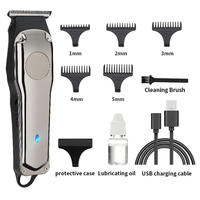 Tondeuse à cheveux sans fil à chargement rapide Usb étanche rechargeable design professionnel pour hommes