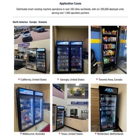 Máquina Expendedora Grabot de Autoservicio 24 Horas para Bebidas y Aperitivos, Máquina Expendedora Combinada de Alimentos y Bebidas en Venta